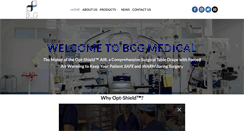 Desktop Screenshot of bcgmedical.com